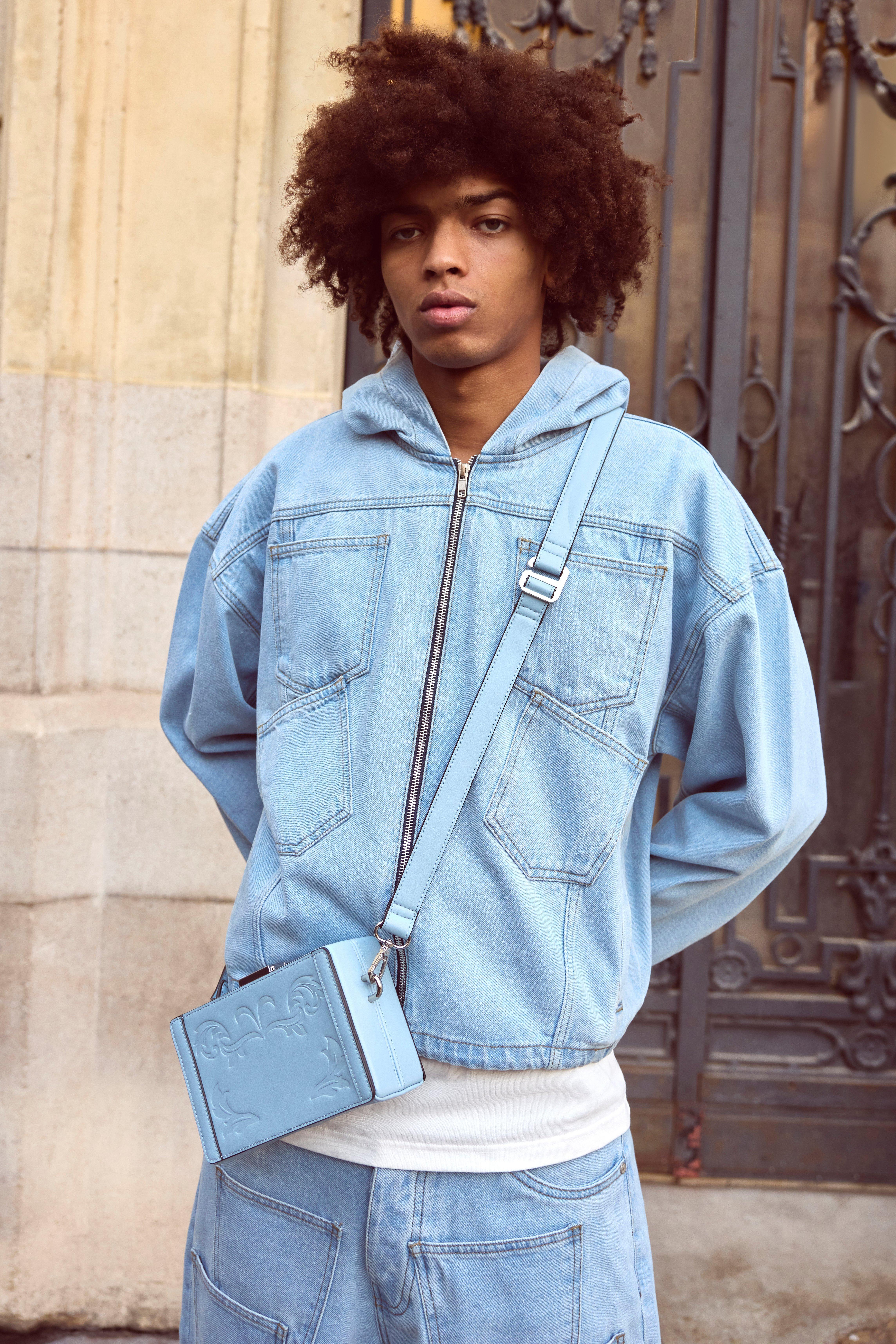 Boohooman acid best sale wash hoodie